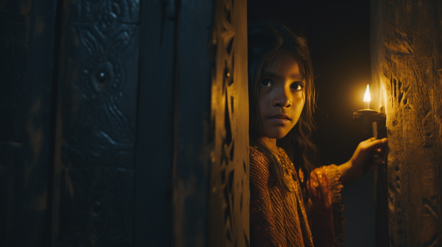 _jhalil_10-year-old_girl_in_medium_shot_and_from_behind_with_a__f6dde5e9-3a46-4ab3-93c3-20ffc4c6924f